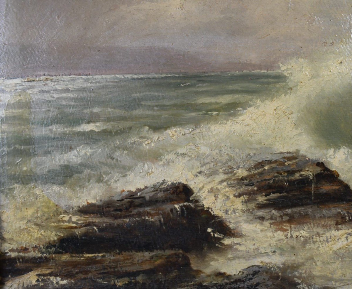 Stormy Sea Luigi Ricci 1924-photo-4